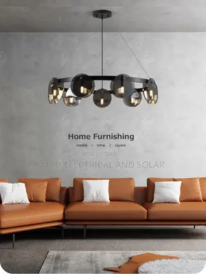 Modem Black Chandelier 3color Light Dubai Product