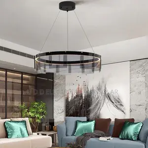Modem Black Glass Chandelier 3color Light Dubai Product