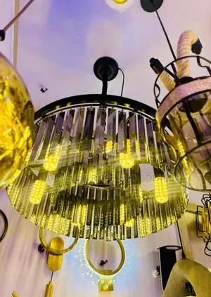 Modem Black Chandelier 3color Light Dubai Product