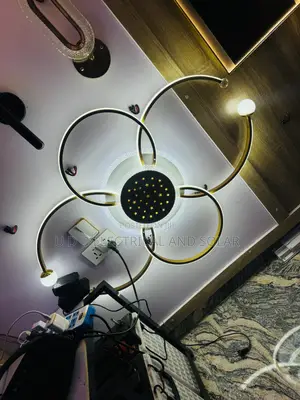 Modem LED Ceiling Fitting 3color Light Dubai Product