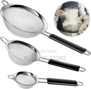 3in1 Stainless Steel Strainer/Seive