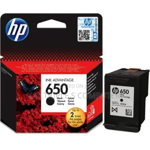 Hp 650 Black Original Ink Advantage Cartridge