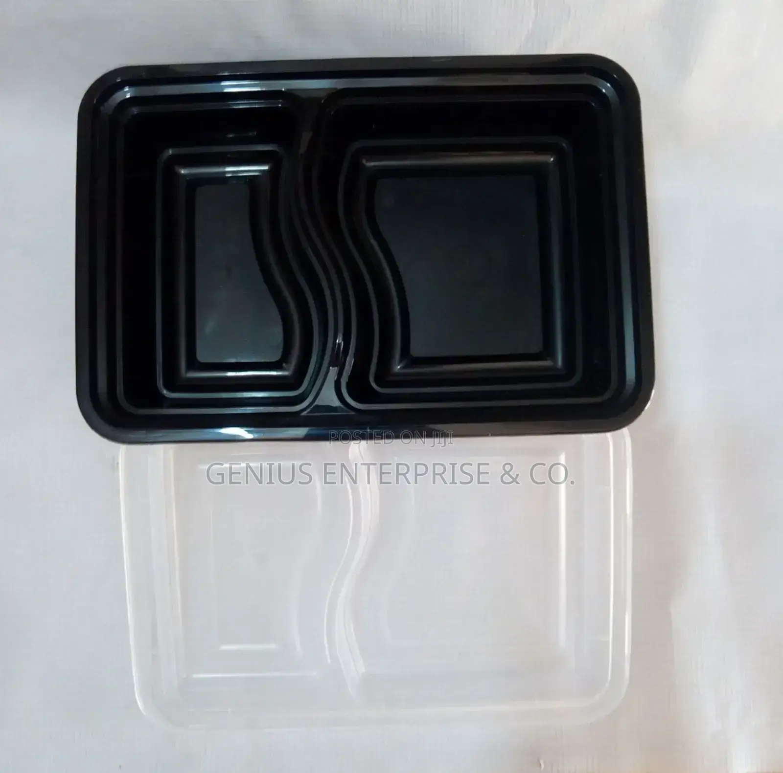 2 Compartment Takeaway Plate(100pcs)