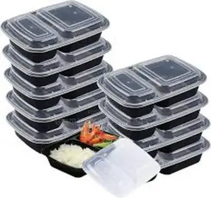 2 Compartment Takeaway Plate(100pcs)