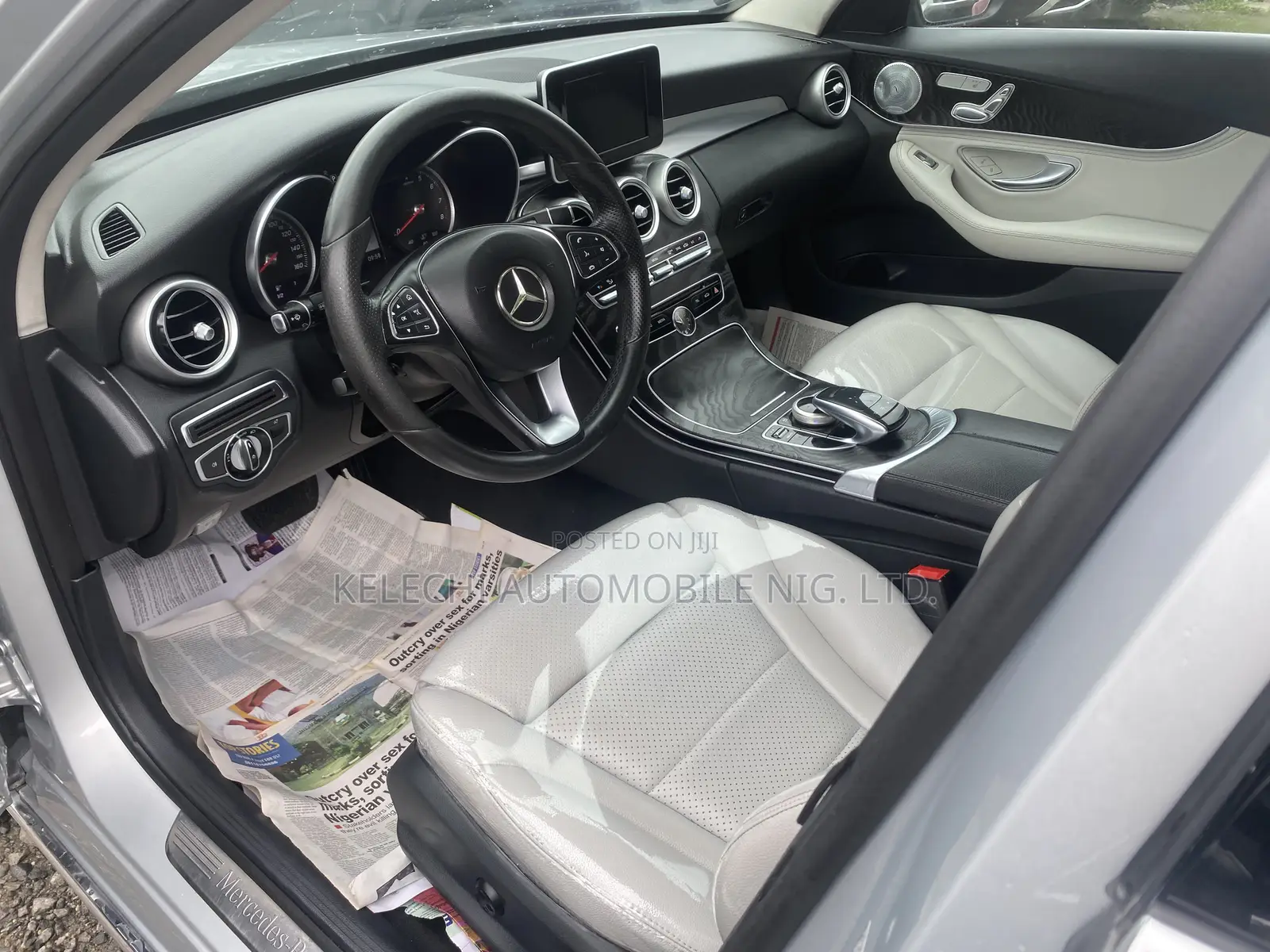 Mercedes-Benz C300 2015 Silver
