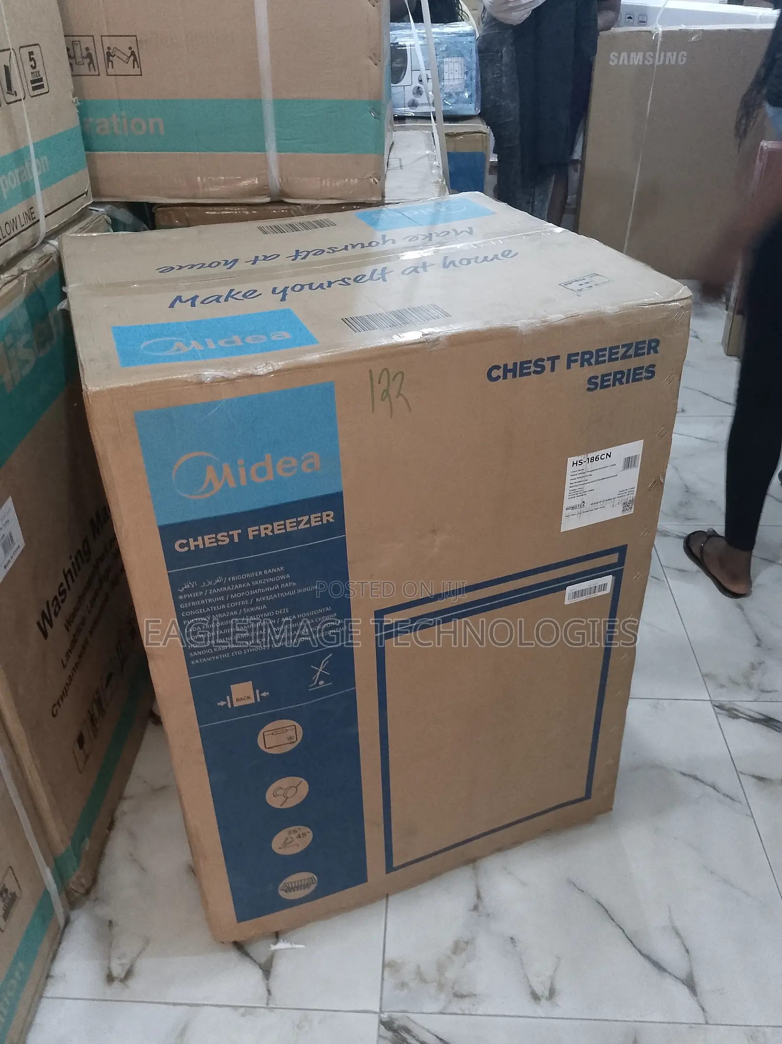 High Grade Midea(Hs 186cn)150cl Chest Freezer