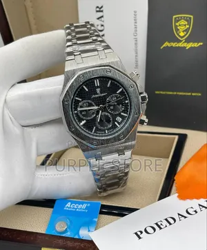 Poedagar Quality Chronograph Wristwatch