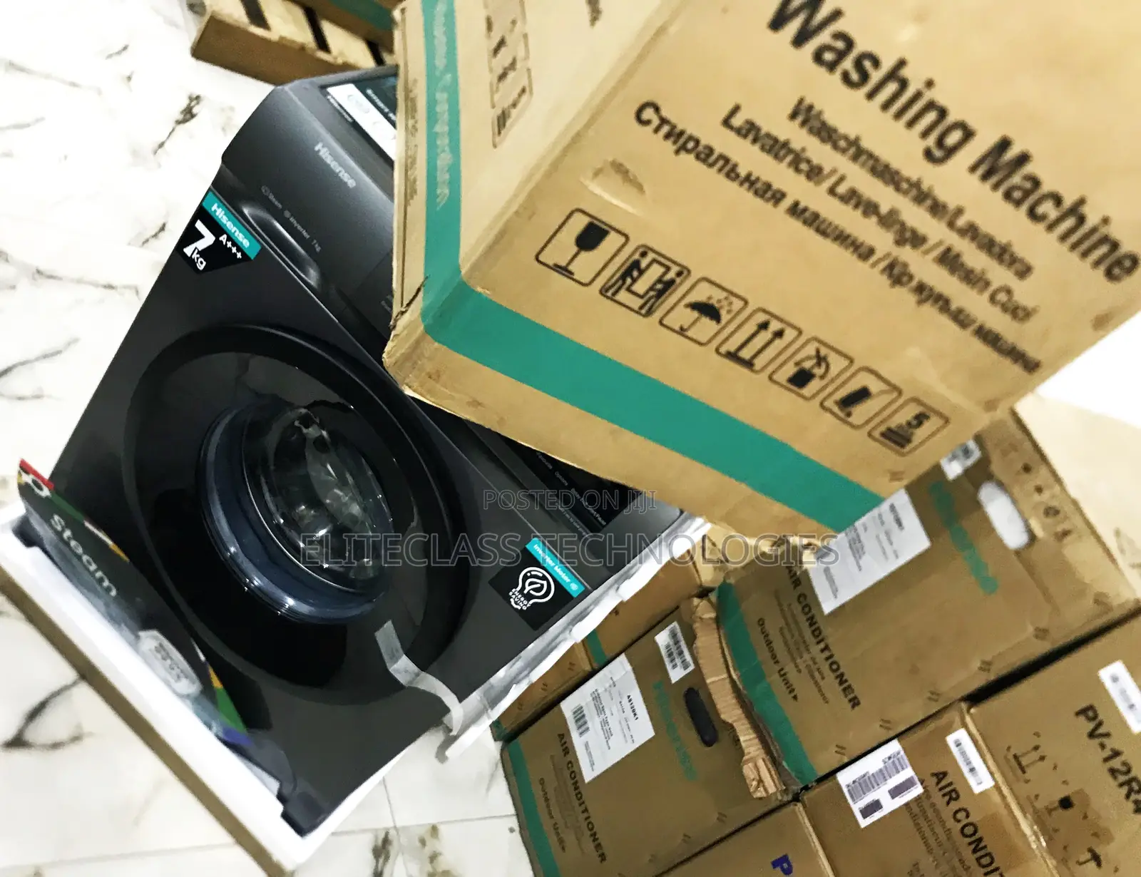 Smart Clean Hisense 7kg Front Load Washing Machine