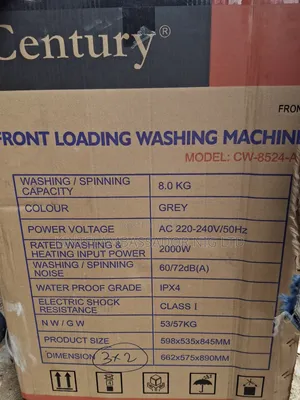 Century Washing Machine -8kg