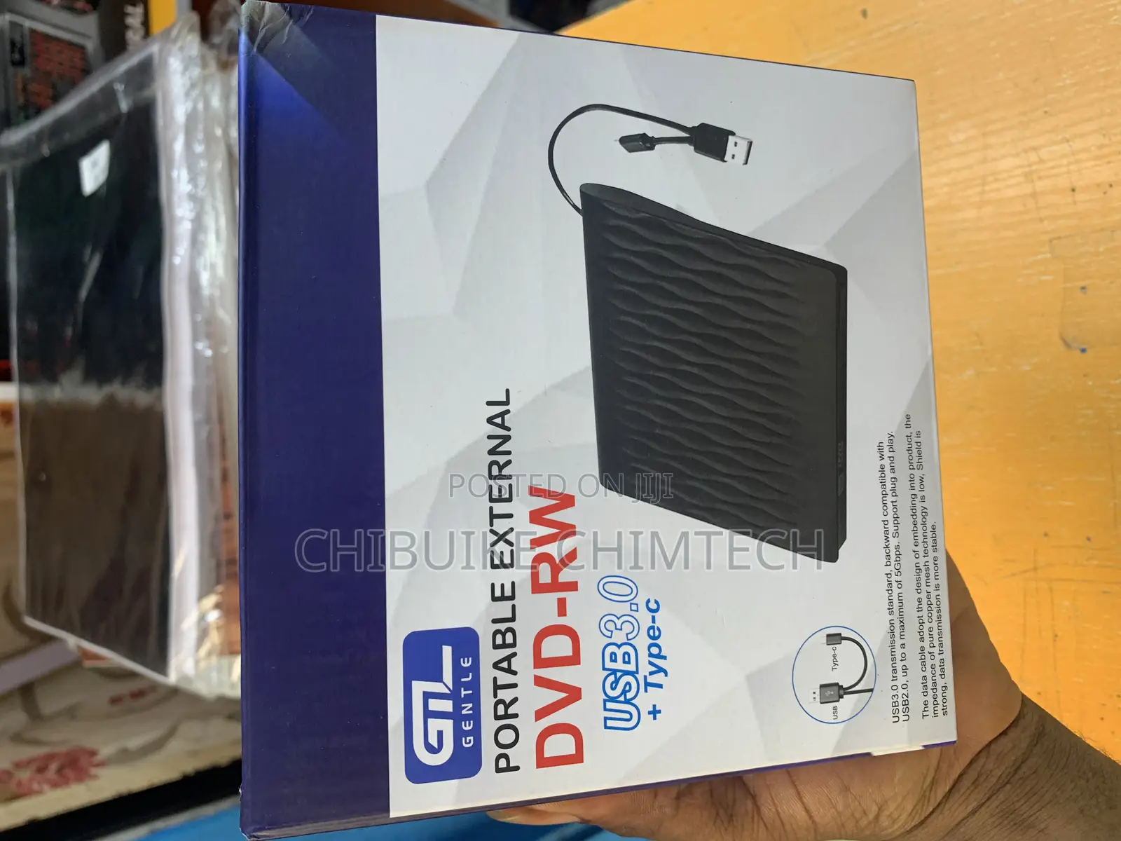 Gentle Portable External DVD-Rw
