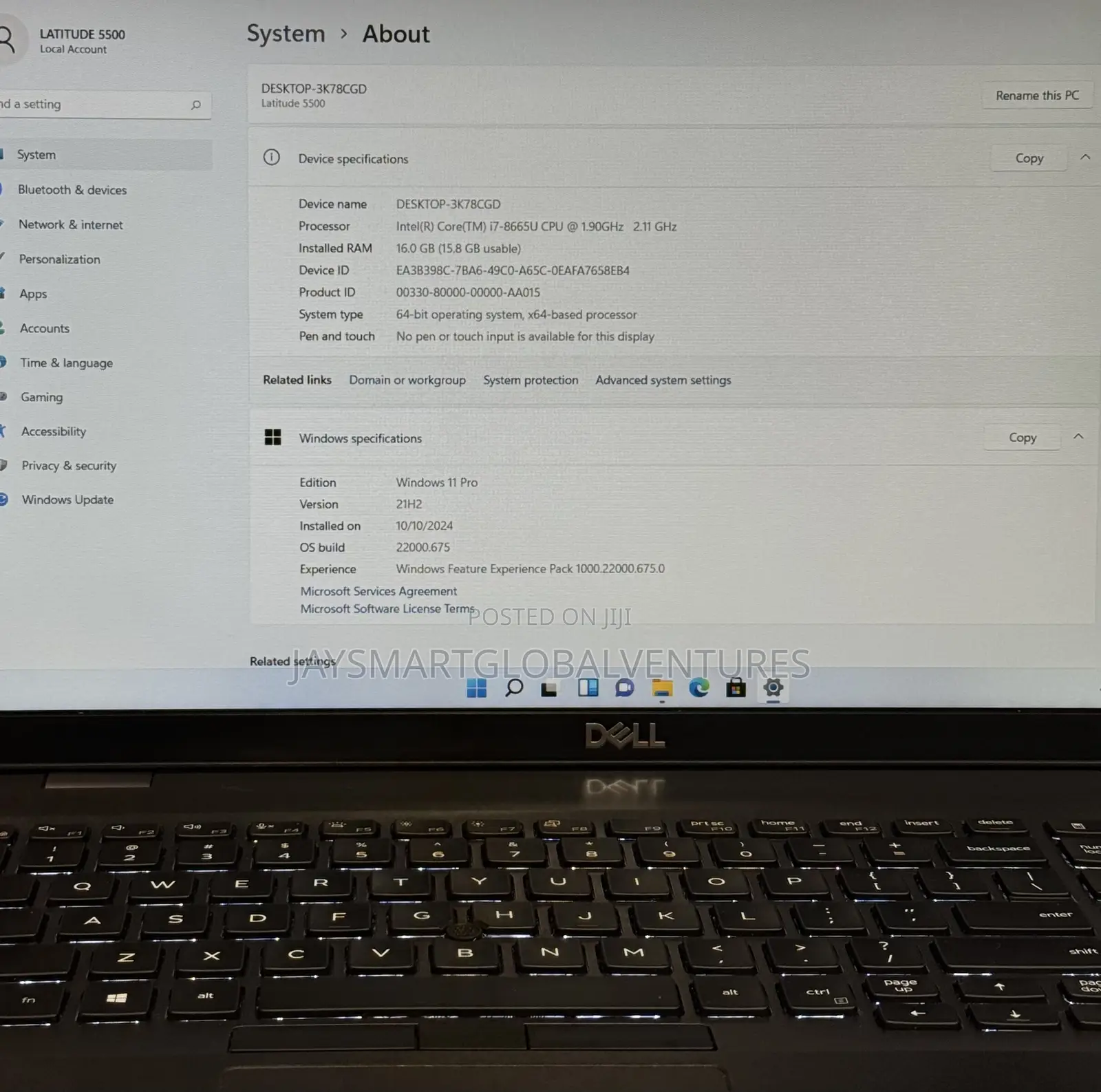 Laptop Dell Latitude E5500 16GB Intel Core i7 SSD 256GB