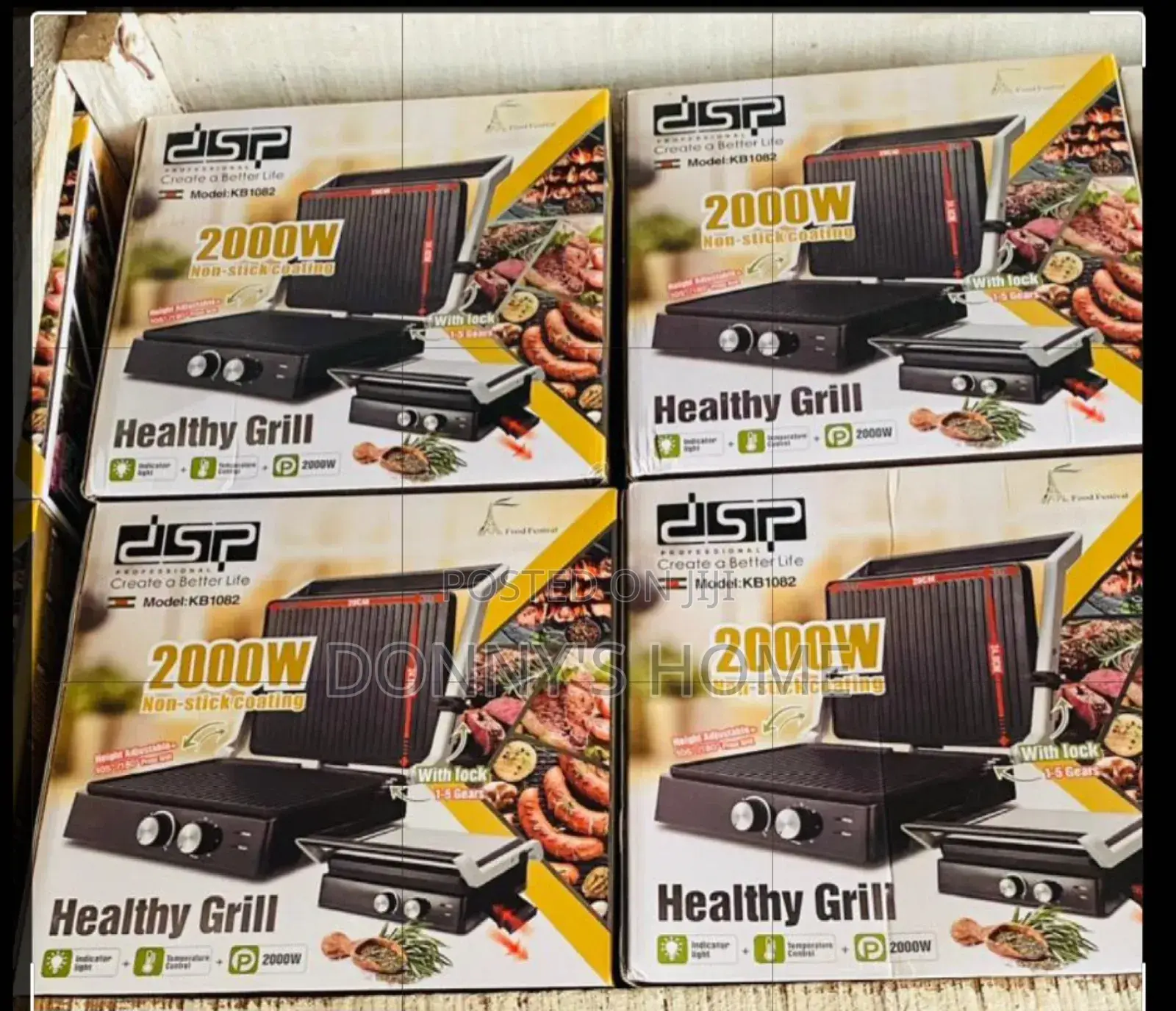 DSP Healthy Grill Model Kb1082