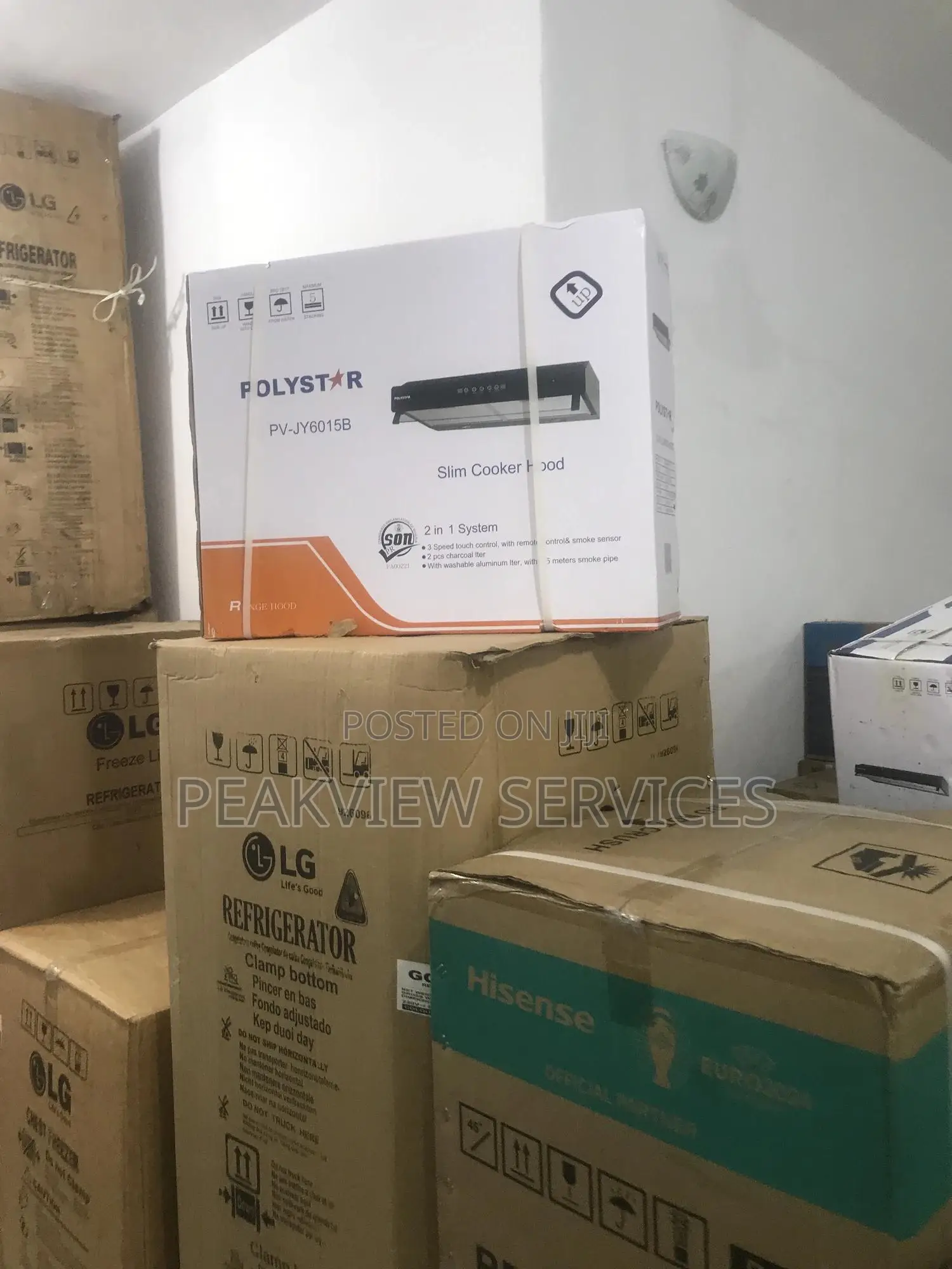 Very Rich Slim Cook Hood+Remote Control