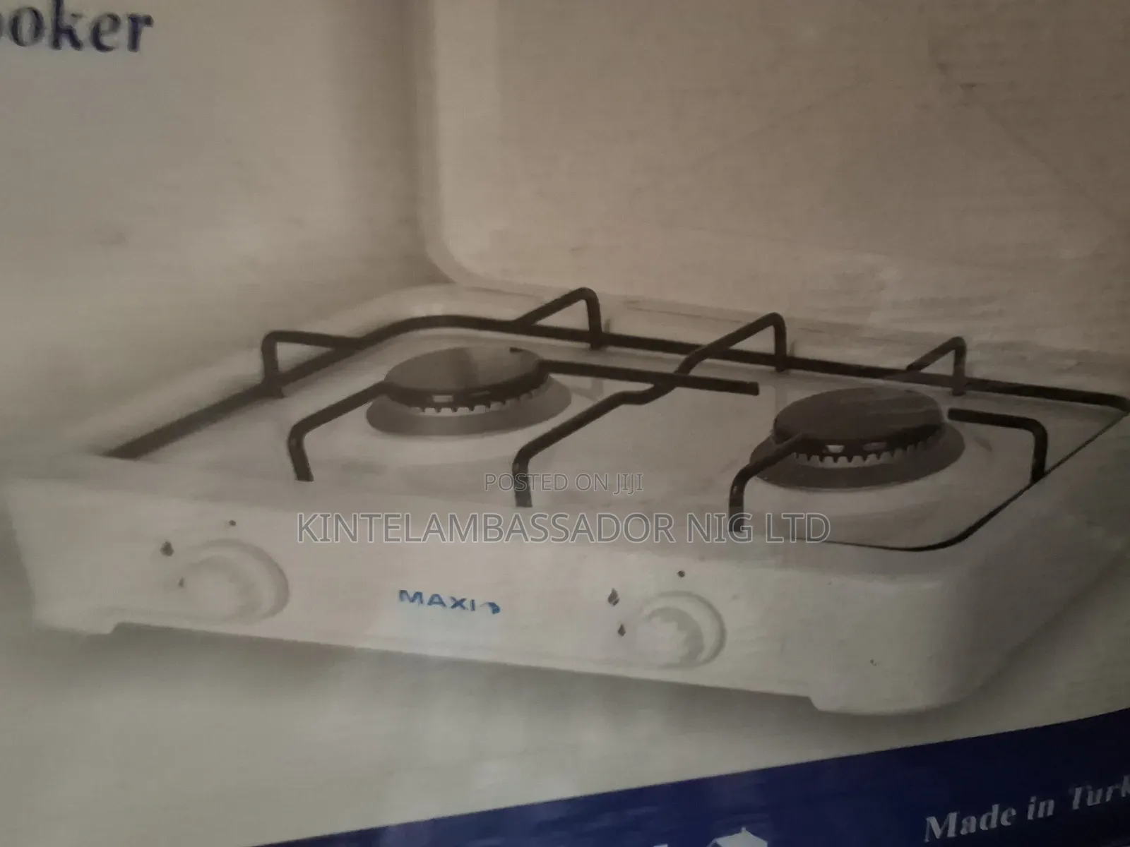Maxi 2 Burner Table Top Gas Cooker