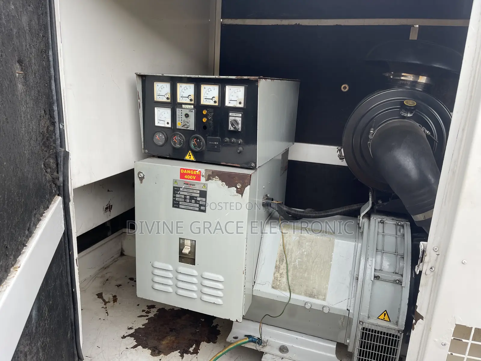 200kva Used Mikano Soundproof Generator
