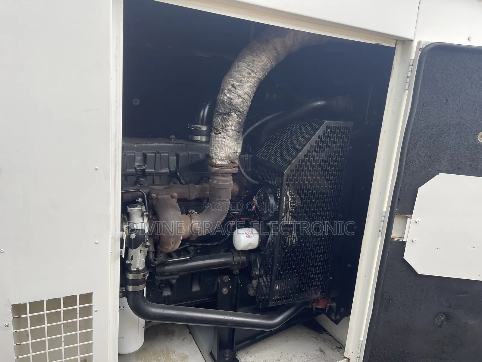 200kva Used Mikano Soundproof Generator