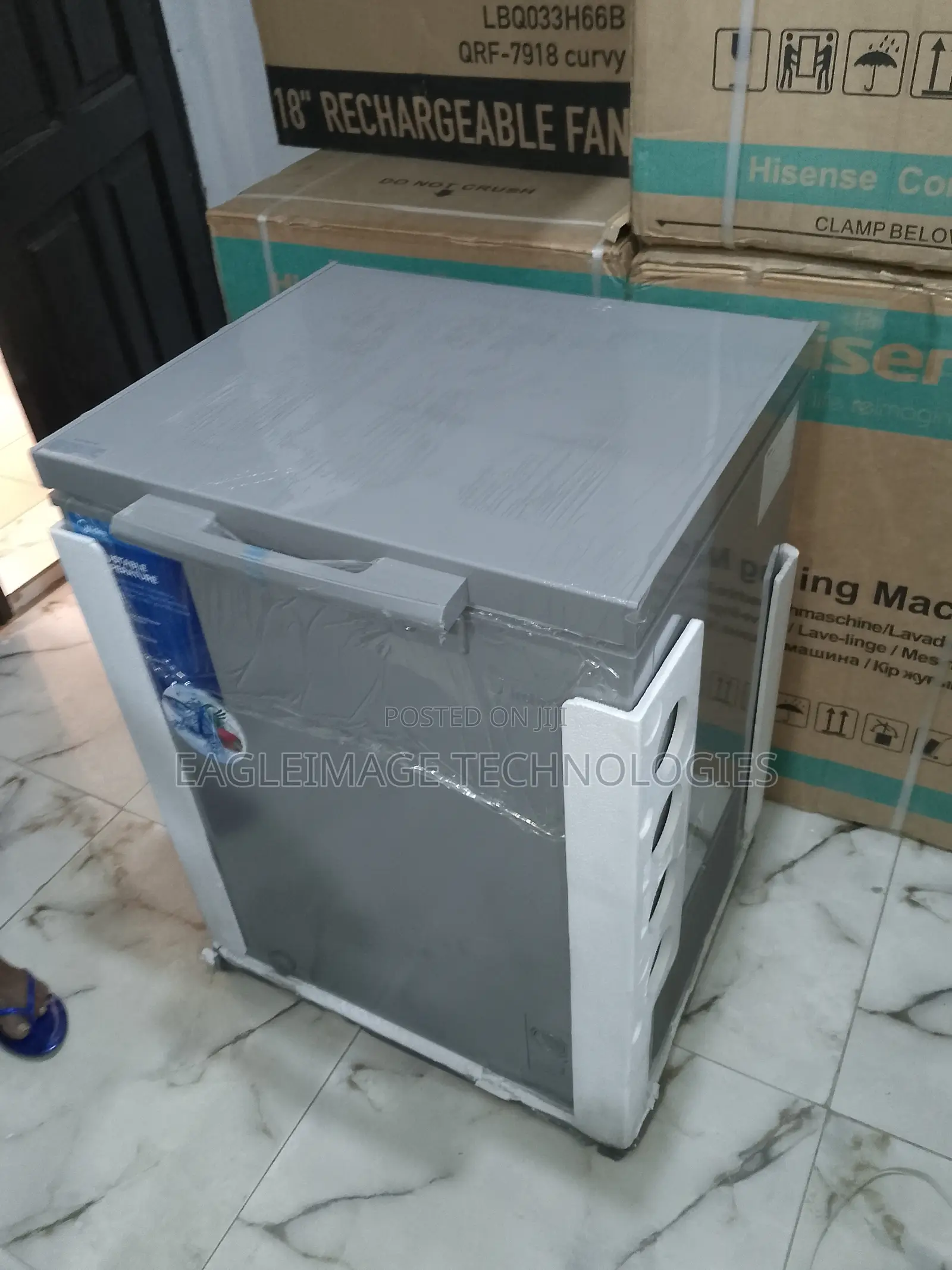 Vertical Midea Chest Freezer 150L(Hs 186cn)