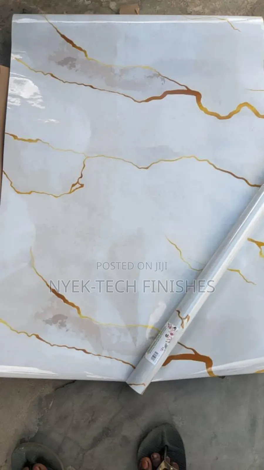 Self Adhesive Marble Aluminum/PVC Stickers