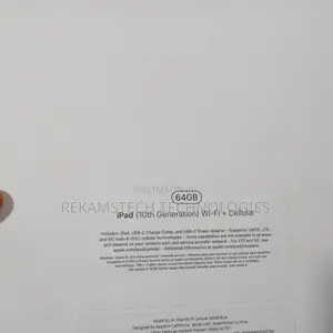 New Apple iPad (2022) 64 GB