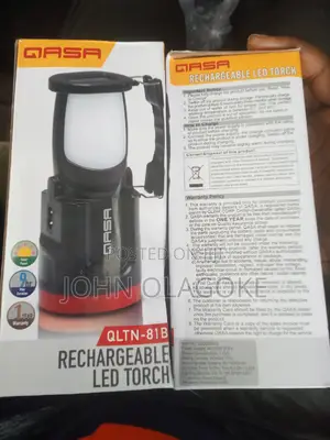 Solar Qasa Rechargeable Lamp