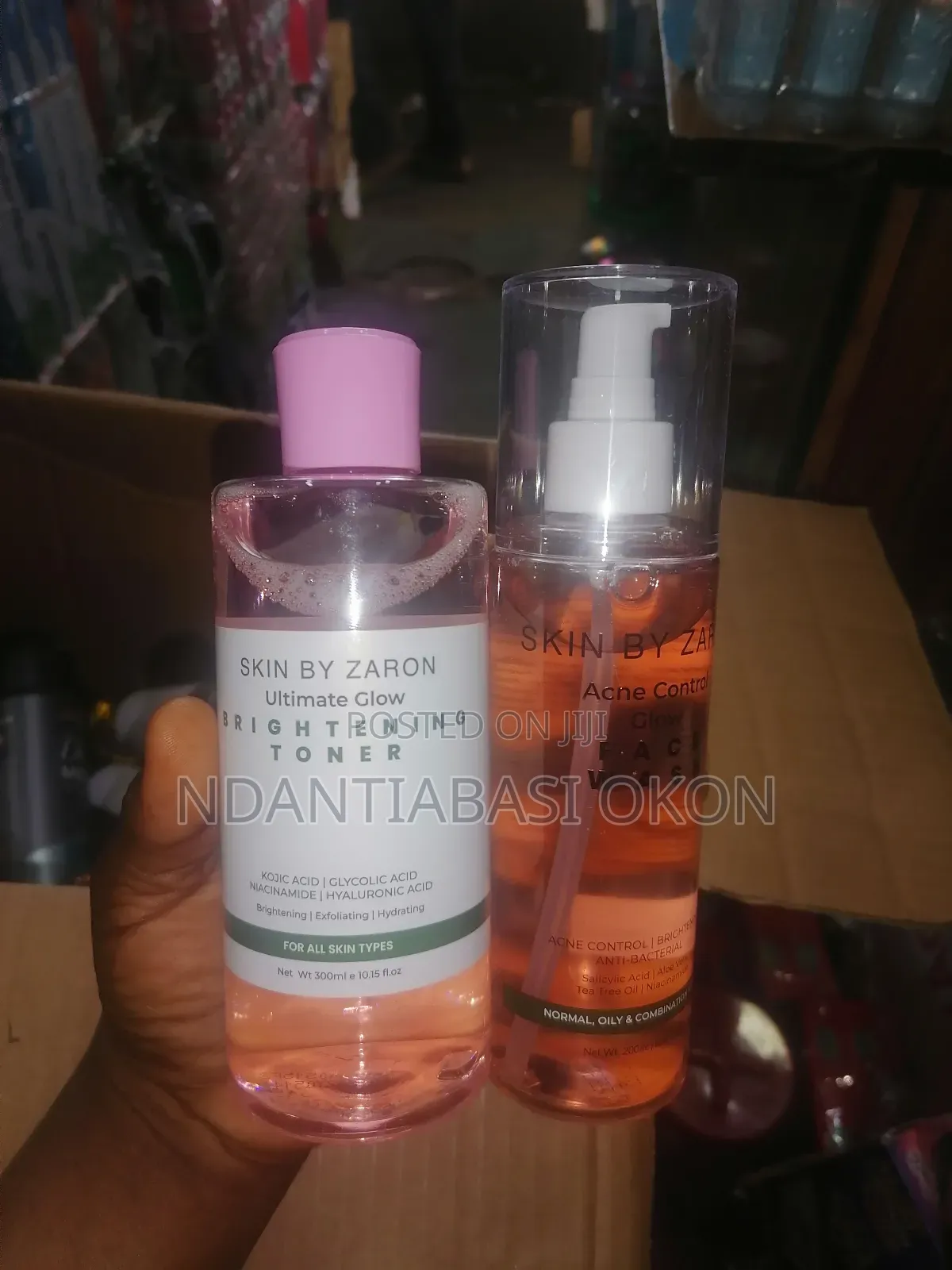 Skin by Zaron Toner and Wash