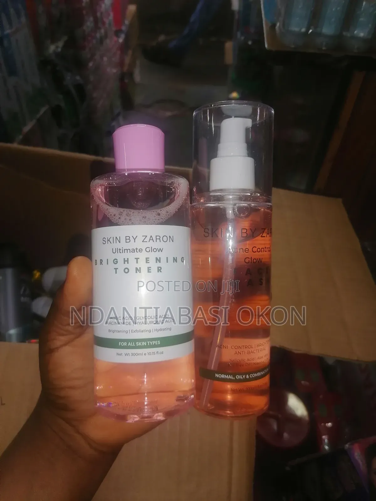 Skin by Zaron Toner and Wash