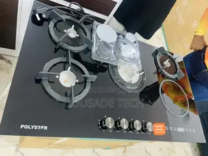 Hobhub Polystar 4+1 Tempered Glass (Inverter) Builtin Gashub