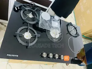 Cookcanvas Polystar 4+1 Tempered Glass (Inverter) Built In