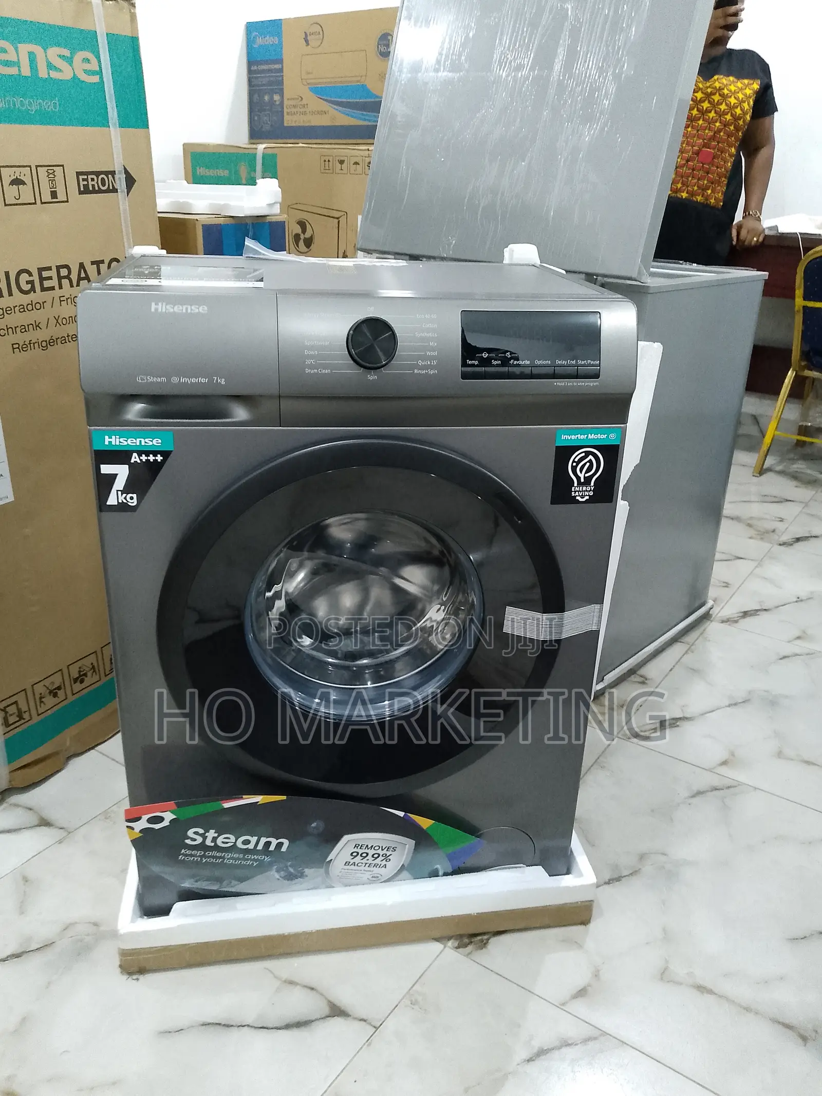 Smart Hisense 7kg Front Load Washing Machine
