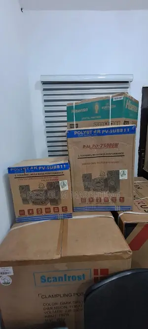 Photo - Wall Mountable Polystar Pv-Sub811 Home Theatre Sound