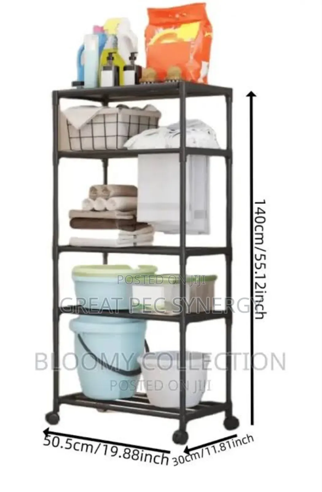 4 Layers Kitchen Rack Shelf