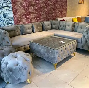 7 Seaters Corner Unit Sofa Available for New Home 