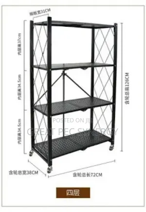 4 Layers Kitchen Rack Shelf
