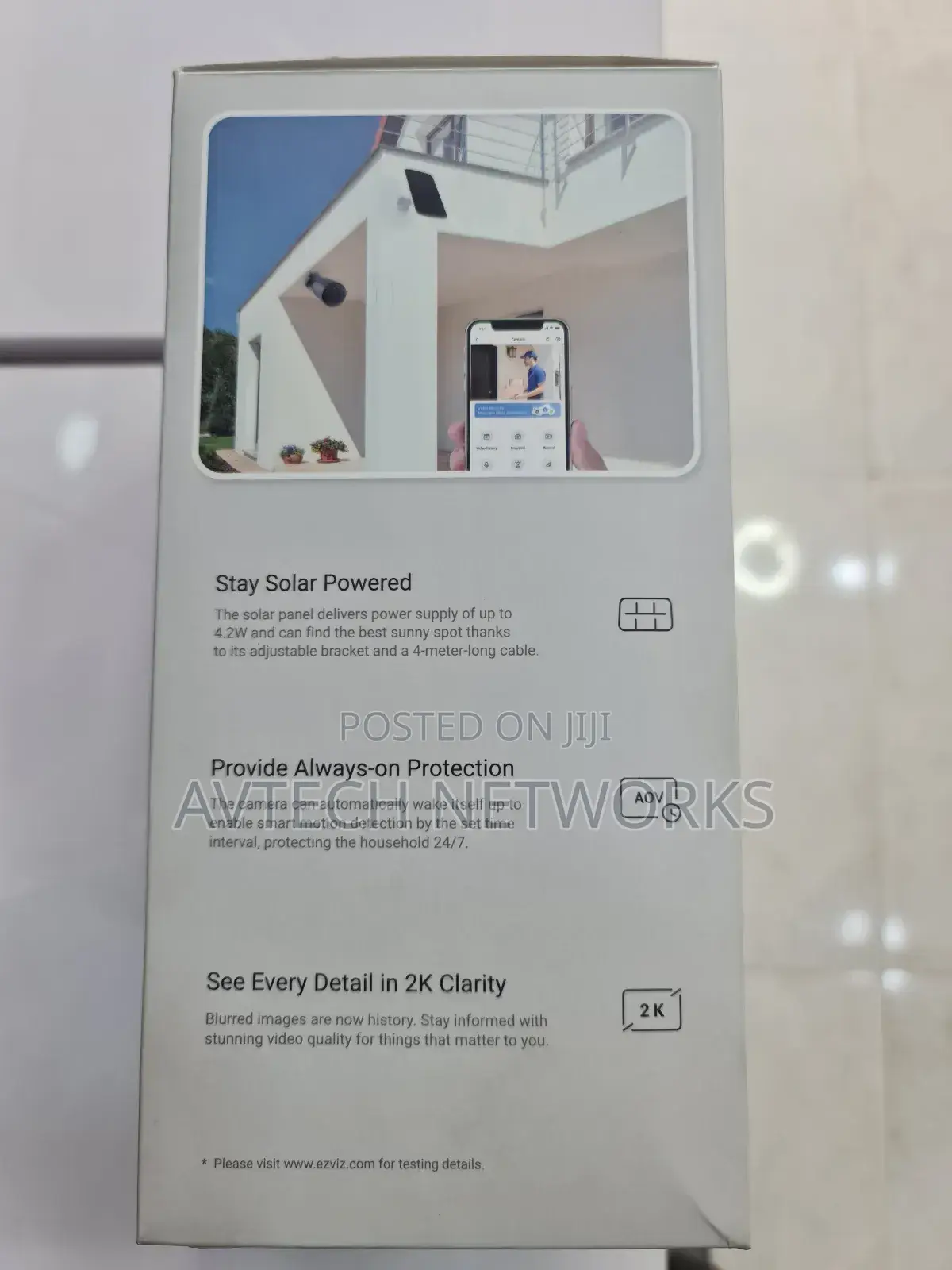 Wireless Camera Ezviz (Eb3) Resolution