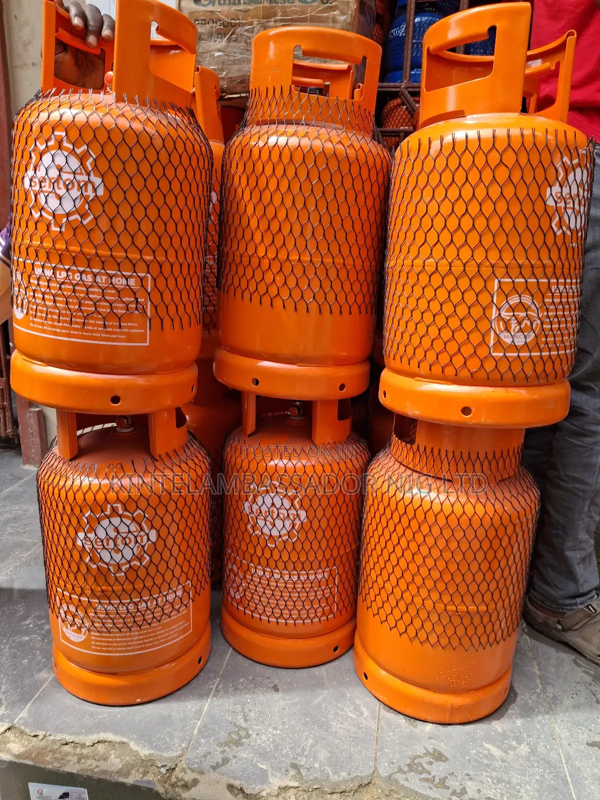 12.5kg Standard Gas Cylinder Bottle
