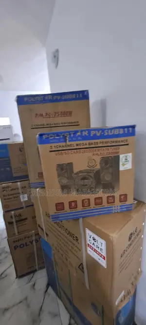 Photo - Polystar Home Theatre With Dynamic Bass Boost Technology