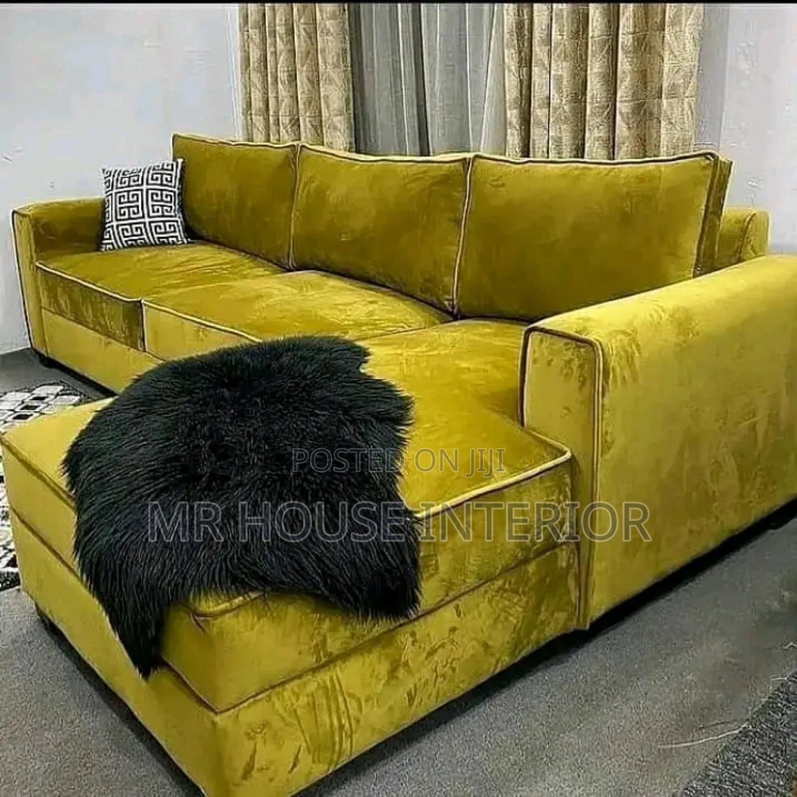 7-Seater L Shape Sofa Good for New Home