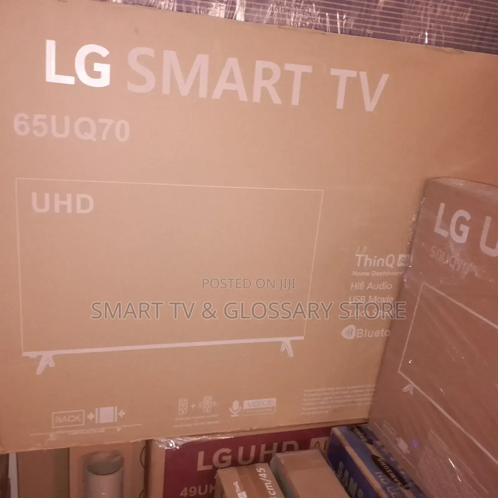 Sleek Android TV 65 LG