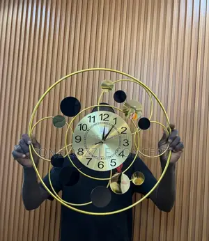 Beautiful Gold Wall Clock