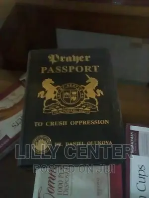 Prayer Passport Lather Cover