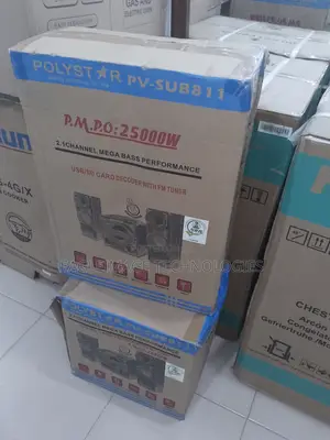 Photo - Vibrant-Quality Polystar Pv-Sub811 Home Theater Sound System