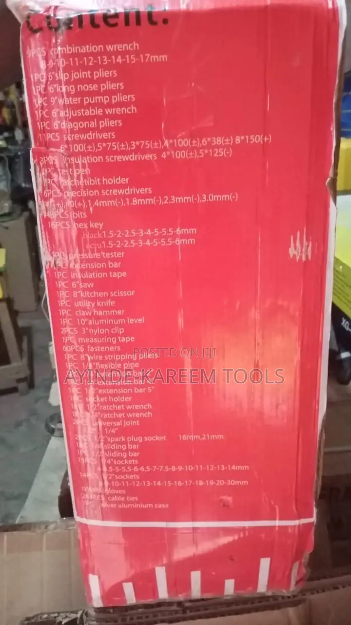 499pcs Professional Tool Set Box