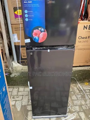 Midea Fridge 200-Litre Double Door( Freezer / Freezer )>2yrs