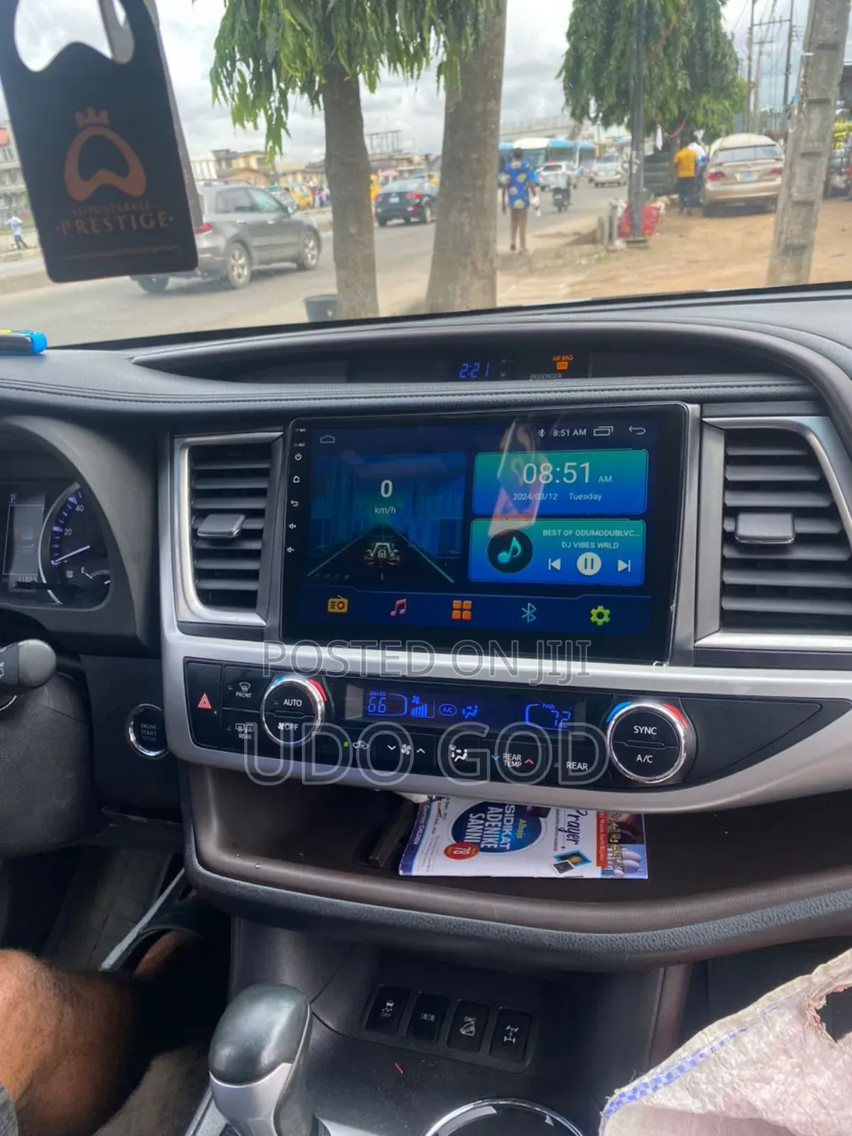Toyota Highlander 2018 Android Screen