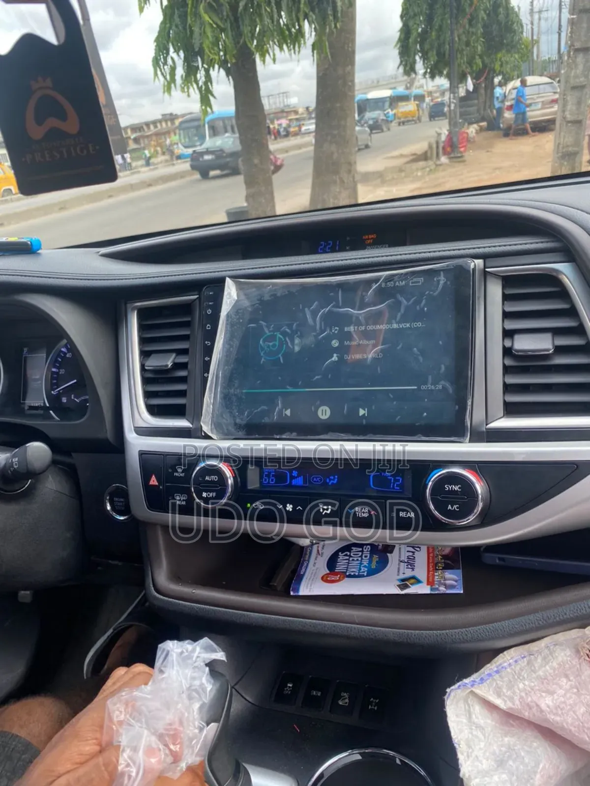 Toyota Highlander 2018 Android Screen