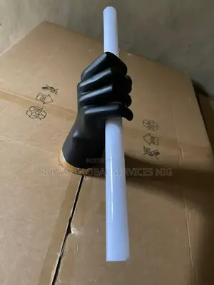Ceramic Wall Bracket Fitting Black