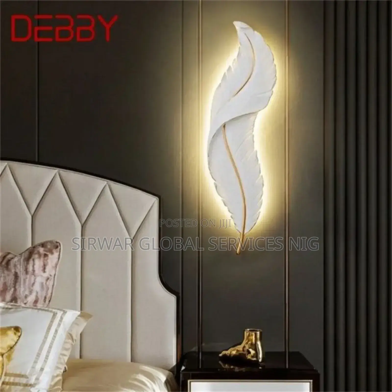 Ceramic Leaf Wall Bracket