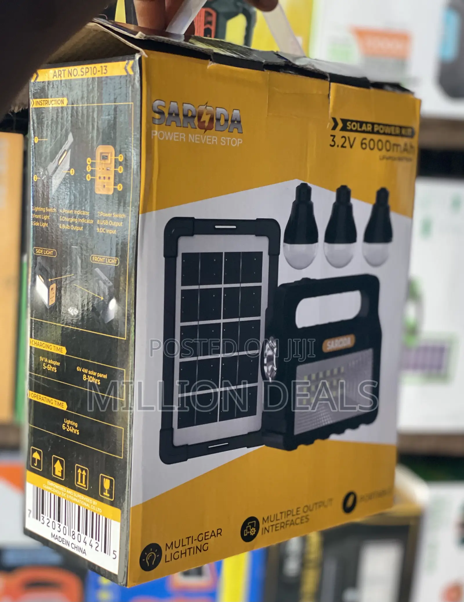 Multifunctional Unique Solar Light Power Kits
