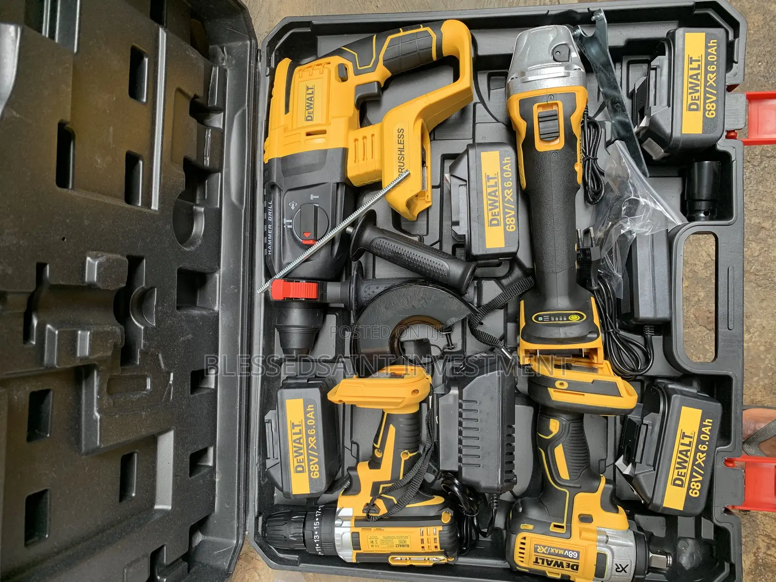 Dewalt Combo Kit Set 68v