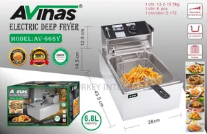 Avinas Electric Deep Fryer 6.8L Capacity 2800watts